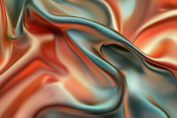 Poster - Generated with ai 3d render abstract fantasy background colorful design