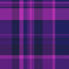 Poster - Detailed plaid pattern in purple and blue hues. Excellent for backgrounds, textiles, or graphic design projects requiring a classic, textured feel.