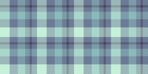 Poster - Serene mint and slate blue plaid pattern.  Perfect for textile designs, website backgrounds, or crafting projects.  Subtle texture adds visual interest.  Evokes feelings of calm and sophistication.