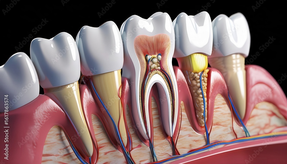 Understanding the complex structure of human teeth during dental ...