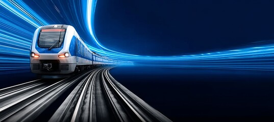 Poster - Innovative Railway Transport Advancing Technology for Modern Travel and Enhanced Efficiency