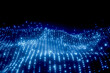 © Rendara Studio - 3D Digital Signal Waveform Matrix