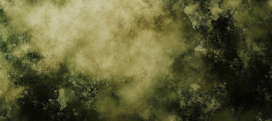 Aufkleber - Distressed Old Green Military Defense Grunge Pattern Texture, Vintage Army Background Design