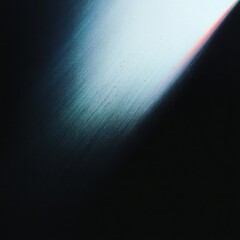 Poster - Abstract light leak on a dark background. Blue and pink gradient light effect. Art overlay for graphic design.