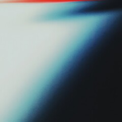 Poster - Abstract blue and white gradient with red line. Textured background with light and shadow. Modern design for web or presentation template.
