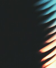 Poster - Abstract dark background with diagonal light and shadow lines creating a textured geometric pattern for concept design and minimalist art.