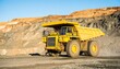 © Agung - Large Yellow Mining Truck in Open Pit Mine