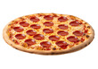 © seh - Pepperoni pizza with melted mozzarella cheese.