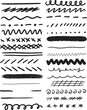 © Anastasia - Collection of Hand-Drawn Lines and Strokes for Creative Projects