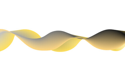 Wall Mural - abstract art with a gentle, curved shape. minimalist design with vibrant tones.