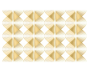 Poster - Gold color. Linear background. Design elements. Polygonal lines. Guilloche. Protective layer for banknotes, diplomas and certificates template. jpg