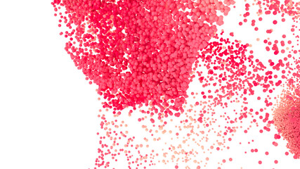 Poster - Pink spheres background.  Perfect for websites, presentations, and more.