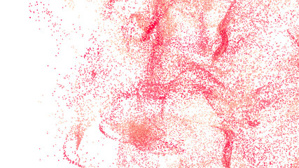 Poster - High-resolution abstract background image featuring a pink and red dot pattern. Perfect for websites and designs.