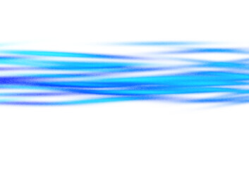 Wall Mural - abstract neon lines glowing overlay cutout on transparent background