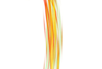 Wall Mural - abstract neon lines glowing overlay cutout on transparent background