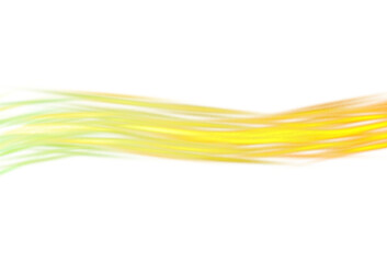 Wall Mural - abstract neon lines glowing overlay cutout on transparent background