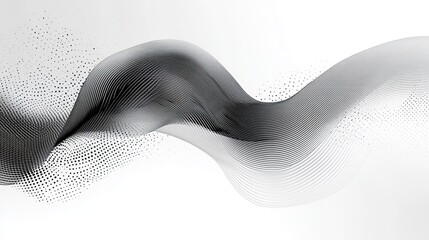 UI interface background with black and white curved lines, vector flat design high resolution, for web and app development.