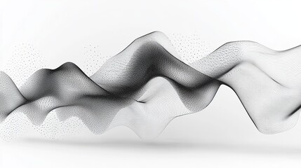 Black and white curved line background, flat design vector graphics, high resolution high detail, for web UI and print materials, modern minimalist style.