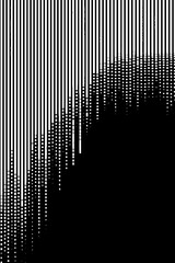 Poster - Minimalist geometric abstract background with vertical grid pattern for modern design