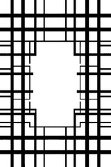 Poster - Abstract modern grid pattern frame for design and architecture background