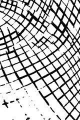 Poster - Abstract fragmented grid texture design for digital backgrounds