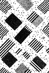 Poster - Abstract linear texture with geometric fragment design - perfect for background or creative projects