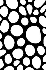 Poster - Organic cell-like pattern with round structures design for backgrounds