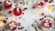 © StarzDream - Festive Holiday Drinks with Ice, Berries, and Festive Garnishes