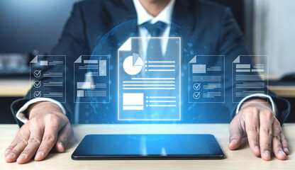 Poster - Cloud-based document systems improve access, security, and workflow, enabling paperless, productive online file and document management. Vouch