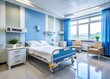© Yearun - Modern hospital room with large window and comfortable patient bed