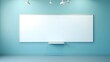 © Ryan - Blank Display Mockup: Blank whiteboard in surgery room