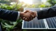 © dextro - Green Energy Partnership: A Handshake for Sustainability