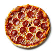© Bhait - Pepperoni Pizza with Golden Crust and Melted Cheese