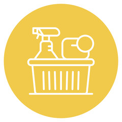 Wall Mural - cleaner icon vector image. can be used for cleaning and dusting.