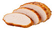 © Farzana - Sliced roasted chicken breast for healthy eating isolated PNG with Transparent Background