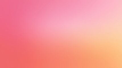 Poster - Bright and vibrant abstract background with pink and orange gradient hues, creating a cheerful atmosphere
