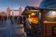 © robertharding - Christmas Market, The Scoop and Tower Bridge, South Bank, London, England