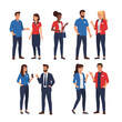 © pa - Diverse People in Casual and Business Attire