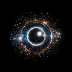Canvas Print - light chandelier astronomy lighting.