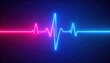 © Eos - Neon Light Wave Pattern Graphic Design