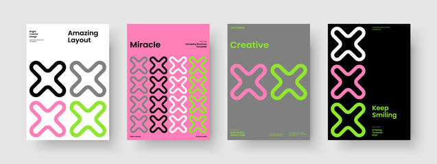 Wall Mural - Abstract Flyer Template. Modern Poster Layout. Geometric Book Cover Design. Banner. Report. Business Presentation. Brochure. Background. Advertising. Catalog. Notebook. Journal. Pamphlet. Portfolio