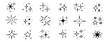 © Ritaaym - Hand-drawn Sparkle & Star Icons: 20 Glitter Clipart Elements