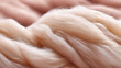 © Tiravad - Soft organic cotton fibers create gentle texture, showcasing their natural beauty and warmth. This macro shot highlights delicate strands, inviting sense of comfort and tranquility