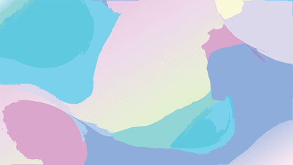 Poster - Abstract colorful gradient background with transparent elements ideal for design projects