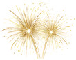 © Mirsab - Celebrate with dazzling golden fireworks bursting in a spectacular festive display