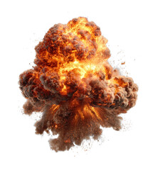 Wall Mural - png fire bomb explosion destruction explosive dramatic.