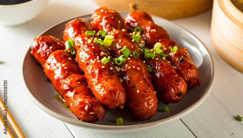 Chinese Sausage (Lap Cheong) A sweet and savory sausage made with pork ...
