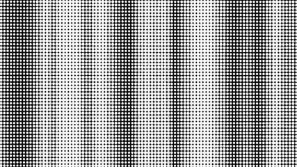 Poster - Black And White Halftone Pattern Animation