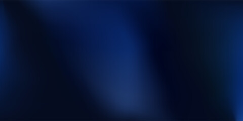 Wall Mural -  Abstract dark background. Silk satin fabric. Navy blue color. Elegant background with space for design. Soft wavy folds.  Christmas, birthday, anniversary, award. Template.