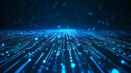Digital Data Flow Visualization